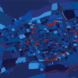 Hohhot, China - Bloody blue