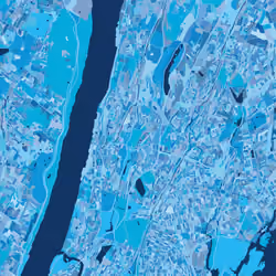 Yonkers, NY, USA - Sky blue
