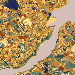 Quebec city, Canada - Tribute to Gustav Klimt