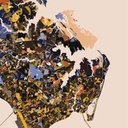 Hampton, VA, USA - Tribute to Jackson Pollock