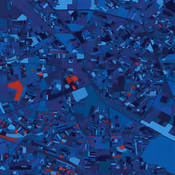 Ludhiana, India - Bloody blue