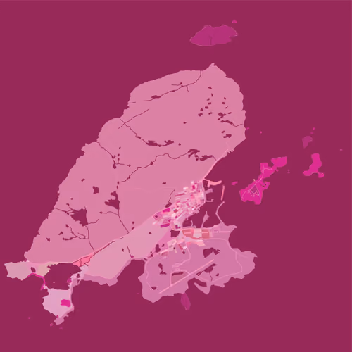 Saint-Pierre, Saint Pierre and Miquelon - Pink
