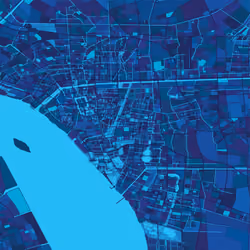 Nantong, China - Midnight blue