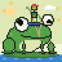 Frog Rider 2934