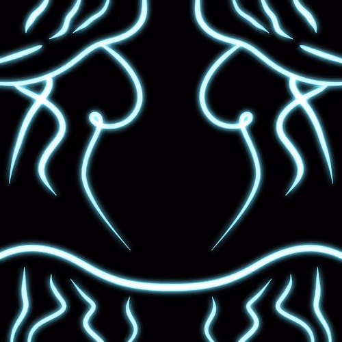 Neon Symmetry V2 #43 Flowing