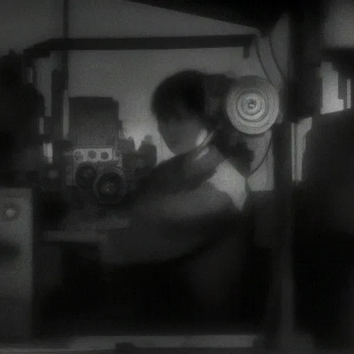 Man With Ai Movie Camera