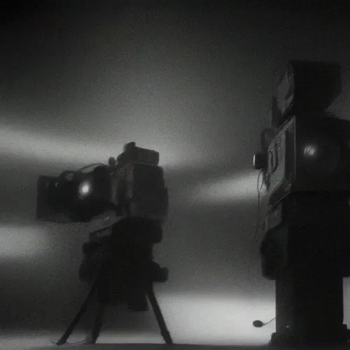 Man With Ai Movie Camera