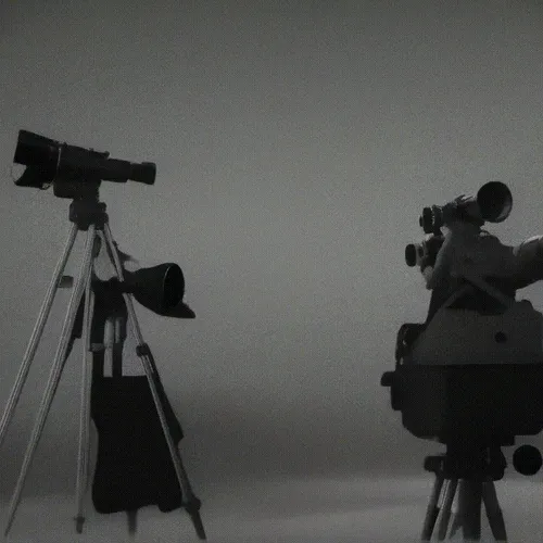 Man With Ai Movie Camera