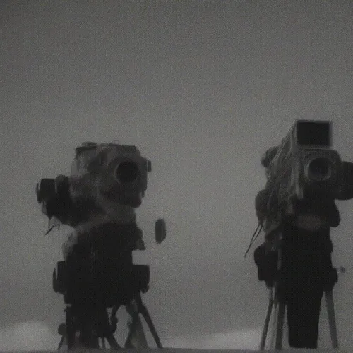 Man With Ai Movie Camera