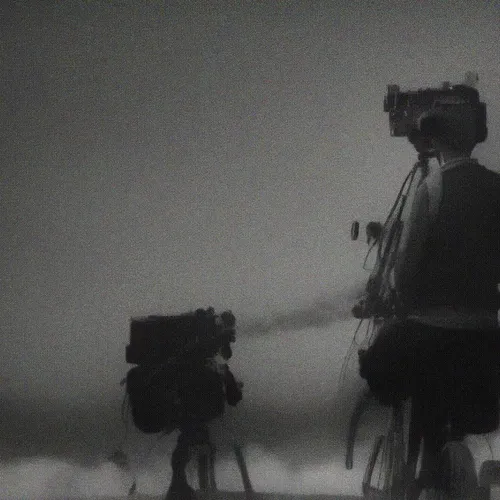 Man With Ai Movie Camera