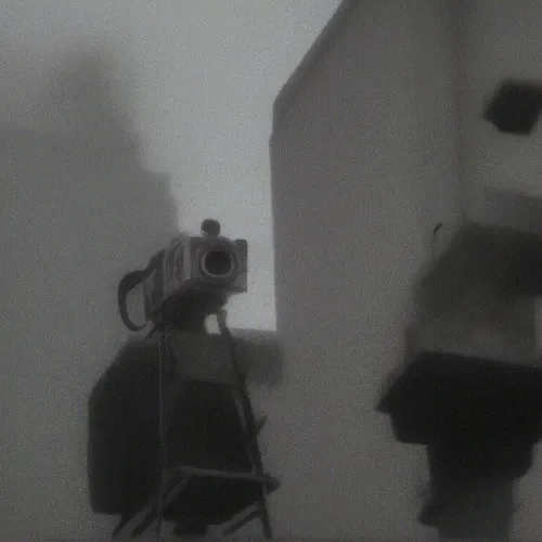 Man With Ai Movie Camera