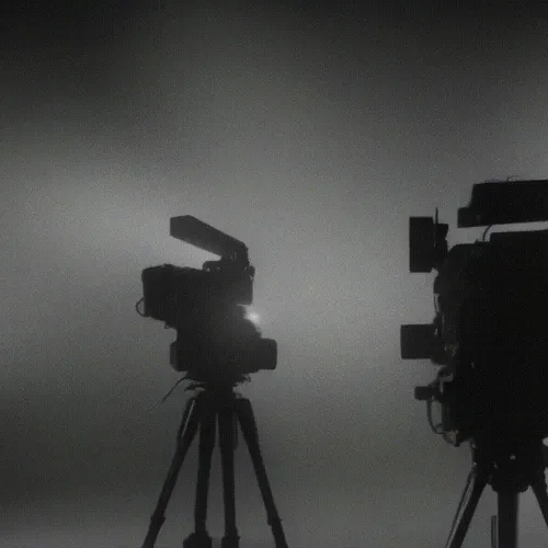 Man With Ai Movie Camera