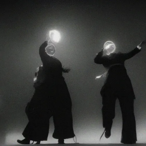 Man With Ai Movie Camera