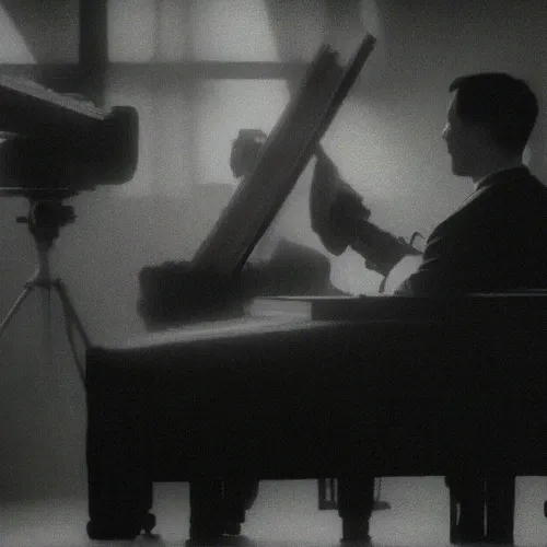 Man With Ai Movie Camera