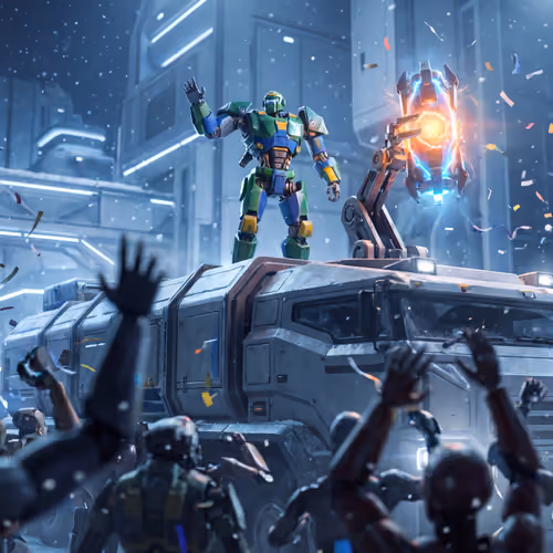 Vortex Stands Amidst The Victory Parade