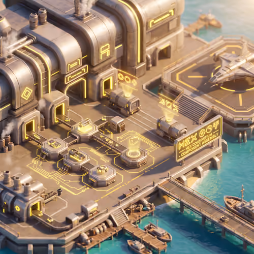 Clear Skies Over The Dieselport Coast