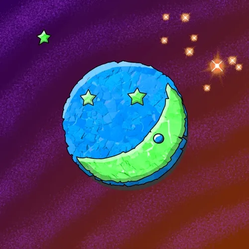 Fly To The Moon By Cryptowish