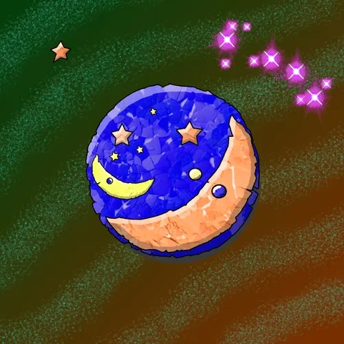 Fly To The Moon By Cryptowish