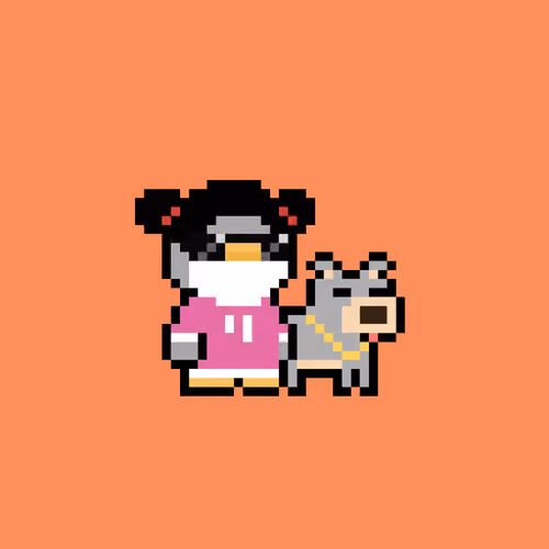 Pixel Penguin #7847