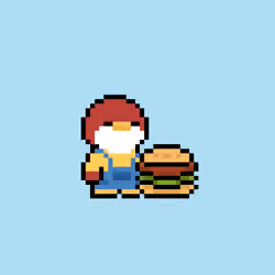 Pixel Penguin #9075