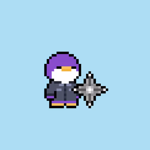 Pixel Penguin #8888