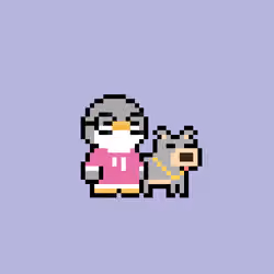 Pixel Penguin #8702