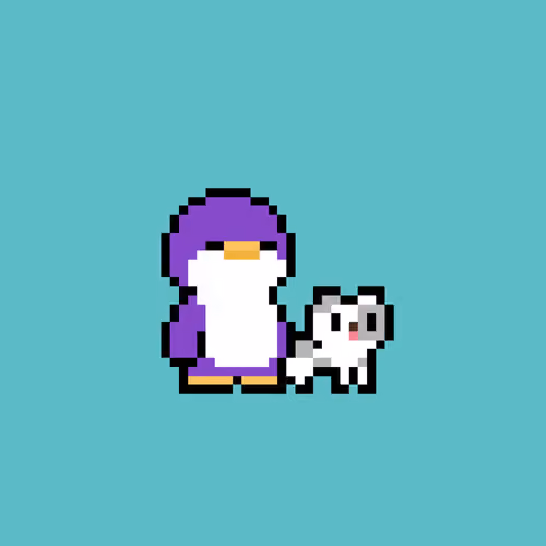 Pixel Penguin #7053