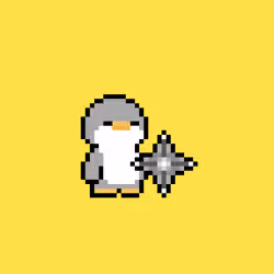 Pixel Penguin #750