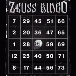 Zeuss Bingo #329