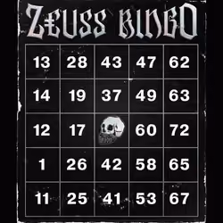 Zeuss Bingo #713