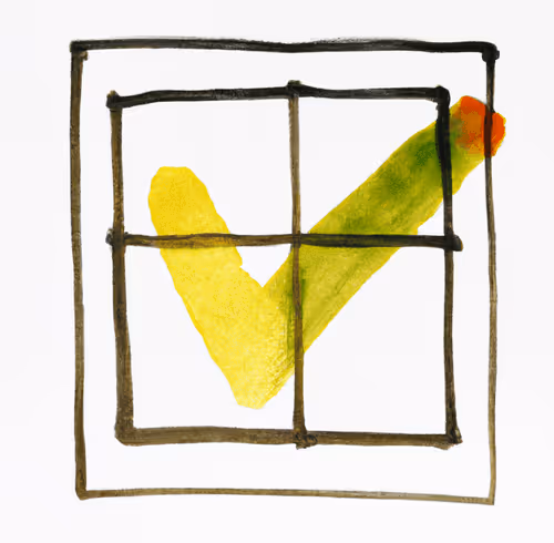Watercolor Checks
