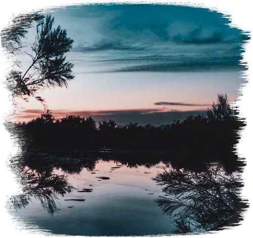 Arizona Lakefront Sunset