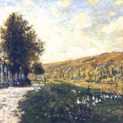 #243 The Banks of the Seine, Lavacourt 02, 1878