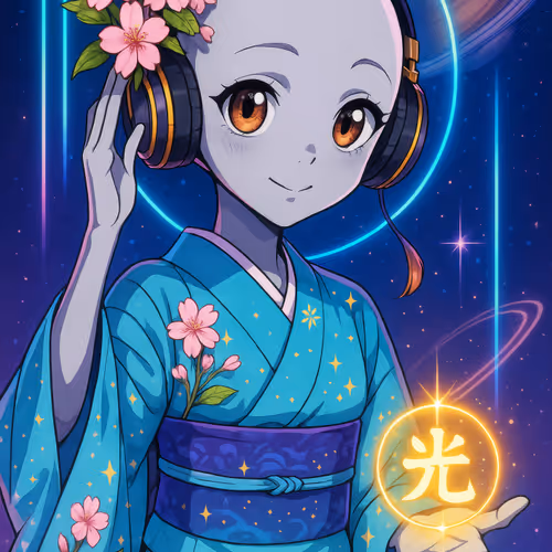 Saturn × Japan — Digital Omamori