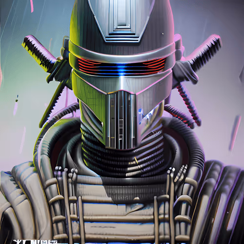 Royal Ronin 1 1 Cyberpunk Samurai Ai Art