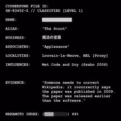 CYPHERPUNK FILES #394