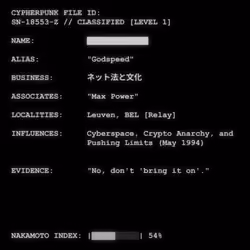 CYPHERPUNK FILES #9271
