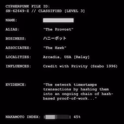 CYPHERPUNK FILES #9673