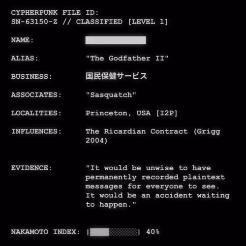 Cypherpunk Files