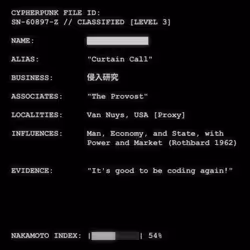 CYPHERPUNK FILES #9554