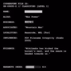 CYPHERPUNK FILES #4498