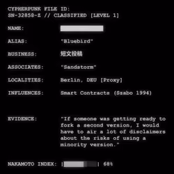 CYPHERPUNK FILES #6994