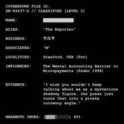 CYPHERPUNK FILES #257
