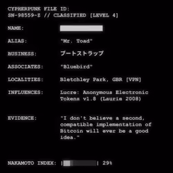 CYPHERPUNK FILES #5144