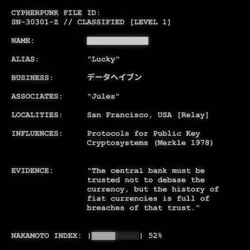 CYPHERPUNK FILES #1979