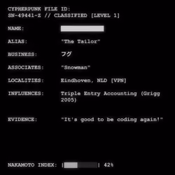CYPHERPUNK FILES #3238