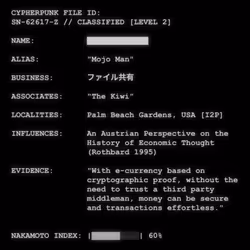 CYPHERPUNK FILES #9204