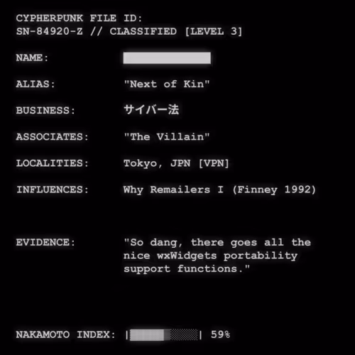 Cypherpunk Files
