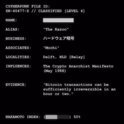 CYPHERPUNK FILES #493