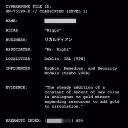 CYPHERPUNK FILES #7883